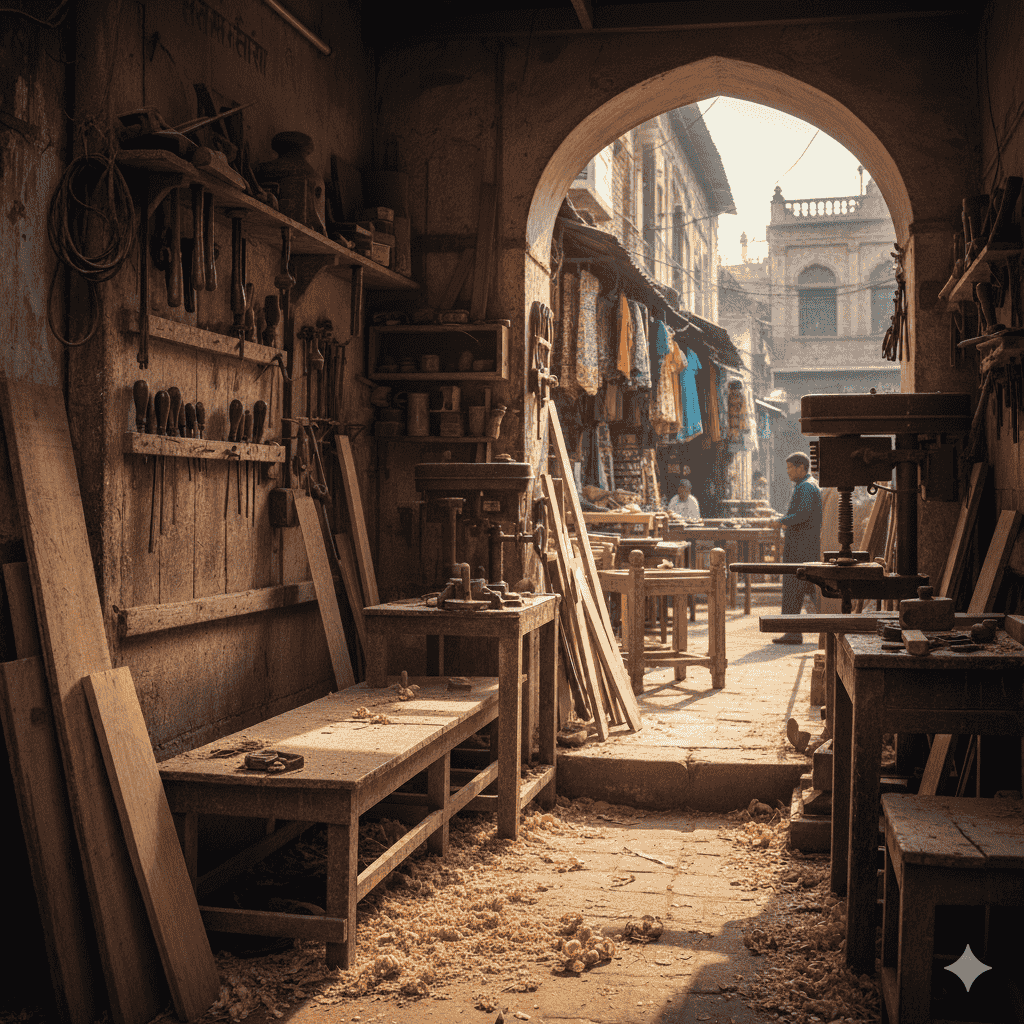 Master Carpenter at work